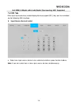 Preview for 19 page of Woxcon MUH88-H2 User Manual