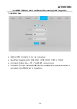 Preview for 21 page of Woxcon MUH88-H2 User Manual