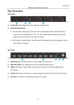 Preview for 4 page of Woxcon NPG-MX44-H2 User Manual