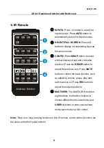 Предварительный просмотр 14 страницы Woxcon SCU41-MV User Manual