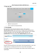 Предварительный просмотр 25 страницы Woxcon SCU41-MV User Manual