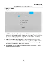 Preview for 30 page of Woxcon SCU82TS User Manual