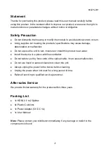 Preview for 2 page of Woxcon SUH2E-H2 User Manual