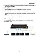 Предварительный просмотр 10 страницы Woxcon SUH4AU-H2 User Manual