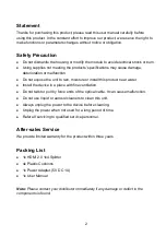 Preview for 2 page of Woxcon SUH4E-H2 User Manual