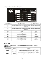 Preview for 5 page of Woxcon SUH4E-H2 User Manual