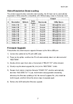 Preview for 7 page of Woxcon SUH8E-H2 User Manual