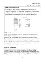 Preview for 10 page of Woxcon TPHD463 User Manual