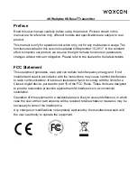 Предварительный просмотр 2 страницы Woxcon TPUH406TH-US User Manual