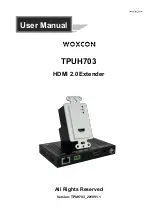 Woxcon TPUH703 User Manual preview