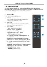 Preview for 15 page of Woxcon VLHDMIMAT4X4 Manual