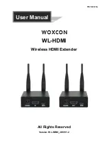 Woxcon WL-HDMI User Manual preview