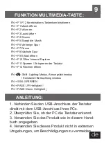 Preview for 9 page of WOXTER GM26-001 User Manual