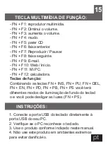 Предварительный просмотр 15 страницы WOXTER Stinger GM26-061 User Manual