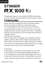 Preview for 52 page of WOXTER Stinger RX1000 Kr Manual