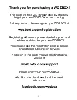 Preview for 2 page of WOZBOX EM95X Quick Start Manual