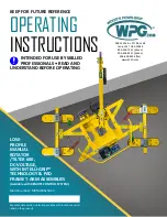 WPC MRTALP4-DC3 Operating Instructions Manual предпросмотр