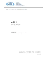 WPI A362 Instruction Manual preview