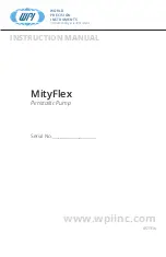 Preview for 1 page of WPI MityFlex Instruction Manual