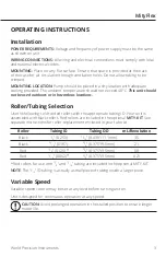 Preview for 7 page of WPI MityFlex Instruction Manual