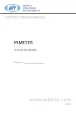WPI PIMT201 Instruction Manual preview
