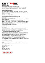 Preview for 2 page of WRC GT4E.1 Instruction Manual