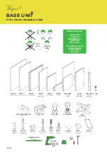 Preview for 2 page of Wren Kitchens Vogue BASE UNIT 972 L Corner Assembly Manual