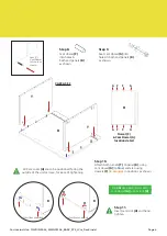 Preview for 5 page of Wren Kitchens Vogue BASE UNIT 972 L Corner Assembly Manual