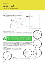 Preview for 8 page of Wren Kitchens Vogue BASE UNIT 972 L Corner Assembly Manual