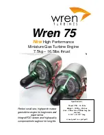 Wren Turbines 75 Manual preview