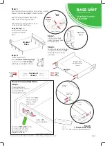 Предварительный просмотр 3 страницы Wren 1000 2 Drawer Assembly Manual