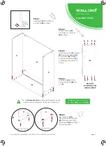 Предварительный просмотр 3 страницы Wren 1000 Tall Assembly Manual