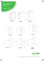 Предварительный просмотр 1 страницы Wren 150 WALL Assembly Manual