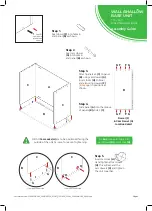 Предварительный просмотр 3 страницы Wren 150 WALL Assembly Manual