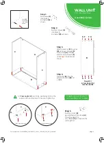 Предварительный просмотр 3 страницы Wren 700 Tall Assembly Manual