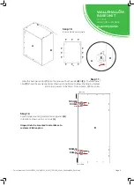 Предварительный просмотр 5 страницы Wren 700 WALL Assembly Manual