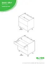 Wren 800 2 Drawer Assembly Manual предпросмотр