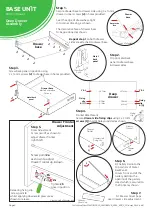 Preview for 4 page of Wren 800 2 Drawer Assembly Manual