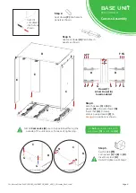 Preview for 7 page of Wren 800 2 Drawer Assembly Manual