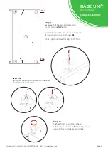 Preview for 9 page of Wren 800 2 Drawer Assembly Manual