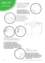 Preview for 10 page of Wren 800 2 Drawer Assembly Manual