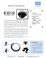 Preview for 1 page of Wren EG12-HB Product Information