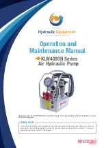 Preview for 1 page of Wren KLW4000N Series Operation And Maintenance Manual