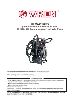 Wren KLW4010 EX Operation And Maintenance Manual предпросмотр