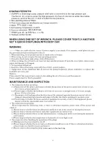 Предварительный просмотр 5 страницы Wren KLW4010 EX Operation And Maintenance Manual