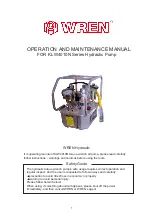 Предварительный просмотр 1 страницы Wren KLW4010N Series Operation And Maintenance Manual