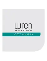 Wren V5BT Setup Manual предпросмотр