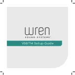 Предварительный просмотр 1 страницы Wren V5BT14 Setup Manual