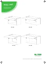 Wren Wall unit Assembly Manual предпросмотр