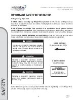 Preview for 4 page of Wright Flow Technologies 114 Installation, Operation And Maintenance Manual